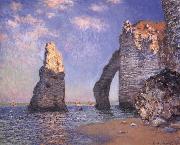 Claude Monet The Needle Rock and the Porte d-Aval,Etretat oil painting